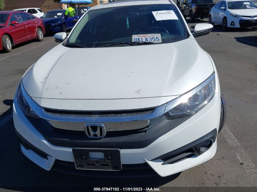 2018 Honda Civic Sedan Ex-L VIN: JHMFC1F74JX041055 Lot: 37947182