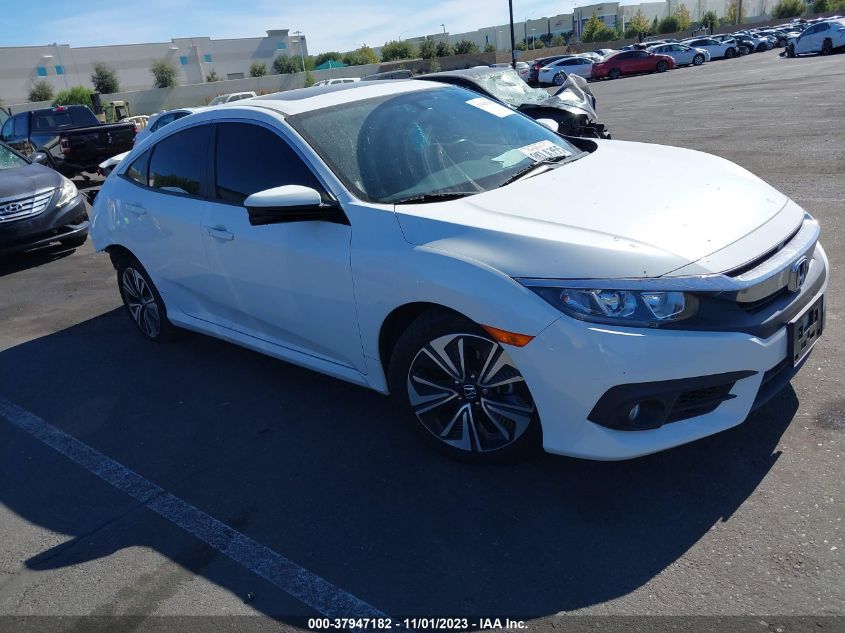 2018 Honda Civic Sedan Ex-L VIN: JHMFC1F74JX041055 Lot: 37947182