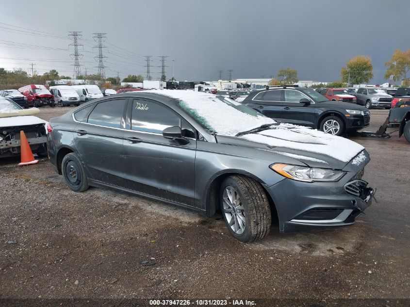 2017 Ford Fusion Se VIN: 3FA6P0H77HR299107 Lot: 37947226