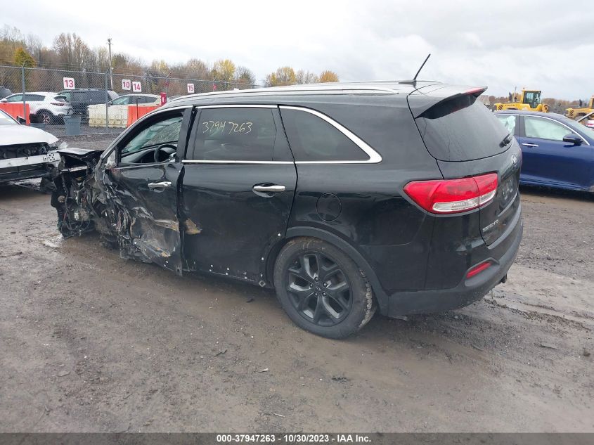 2016 Kia Sorento 3.3L Lx VIN: 5XYPGDA52GG176595 Lot: 37947263