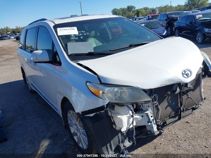 2014 Toyota Sienna Limited V6 7 Passenger VIN: 5TDYK3DC4ES434381 Lot: 37947296