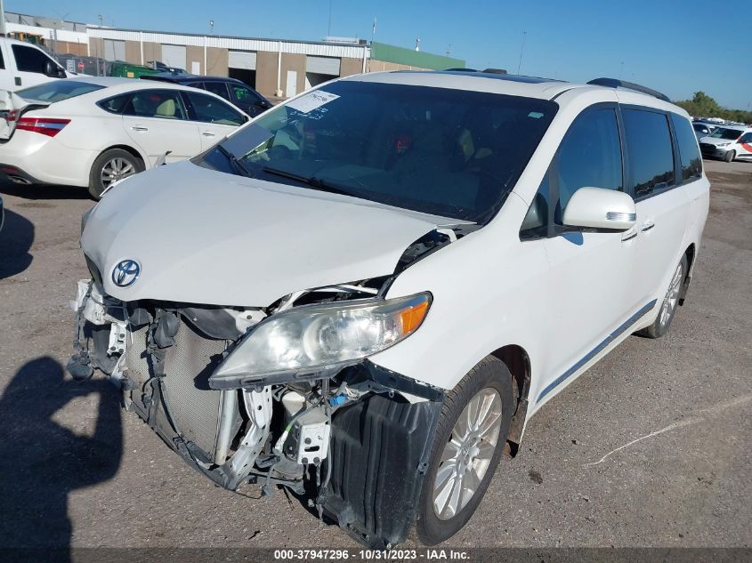 2014 Toyota Sienna Limited V6 7 Passenger VIN: 5TDYK3DC4ES434381 Lot: 37947296