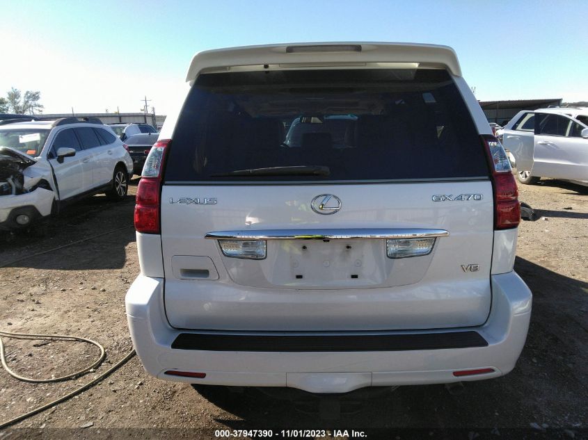 2008 Lexus Gx 470 VIN: JTJBT20X180156002 Lot: 37947390