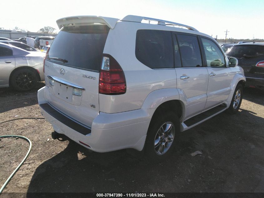 2008 Lexus Gx 470 VIN: JTJBT20X180156002 Lot: 37947390