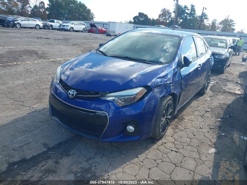 2016 Toyota Corolla S Plus VIN: 2T1BURHE8GC624159 Lot: 37947415