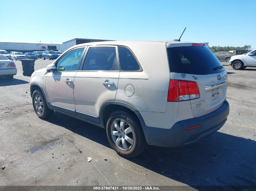 2011 Kia Sorento Lx VIN: 5XYKT3A15BG091871 Lot: 37947431