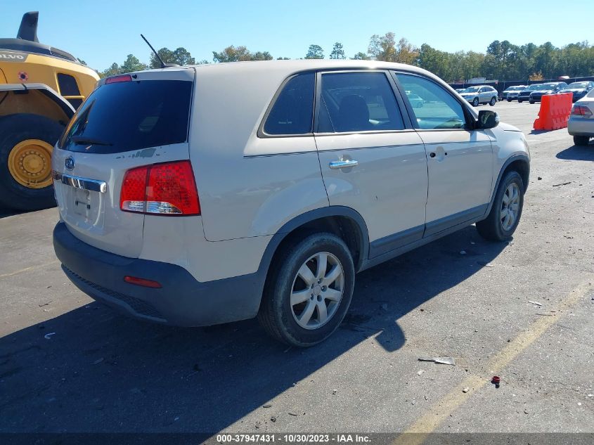 2011 Kia Sorento Lx VIN: 5XYKT3A15BG091871 Lot: 37947431