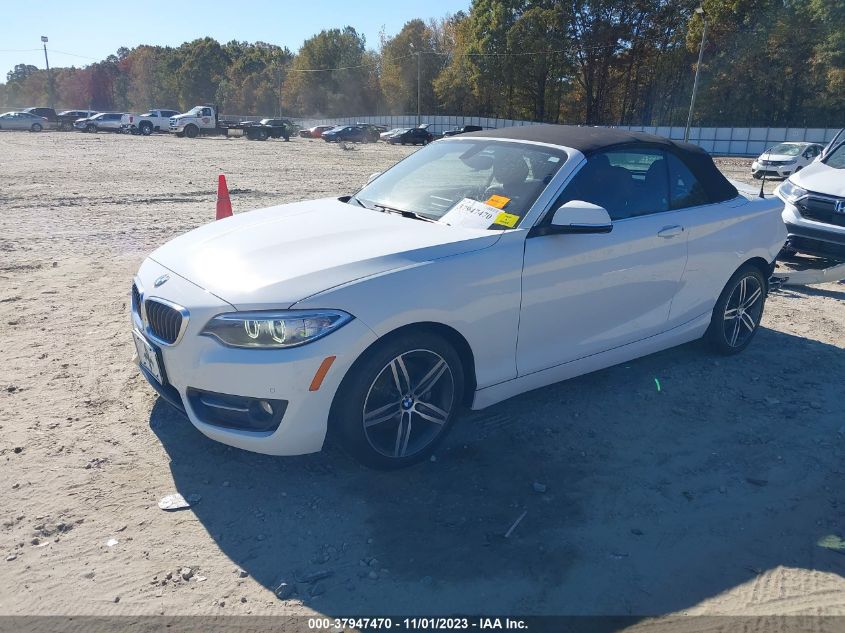 2017 BMW 230I VIN: WBA2K9C30HV950576 Lot: 37947470