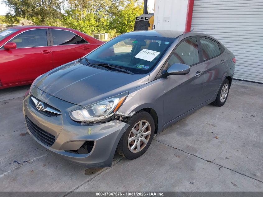 2014 Hyundai Accent Gls VIN: KMHCT4AE7EU720056 Lot: 37947576