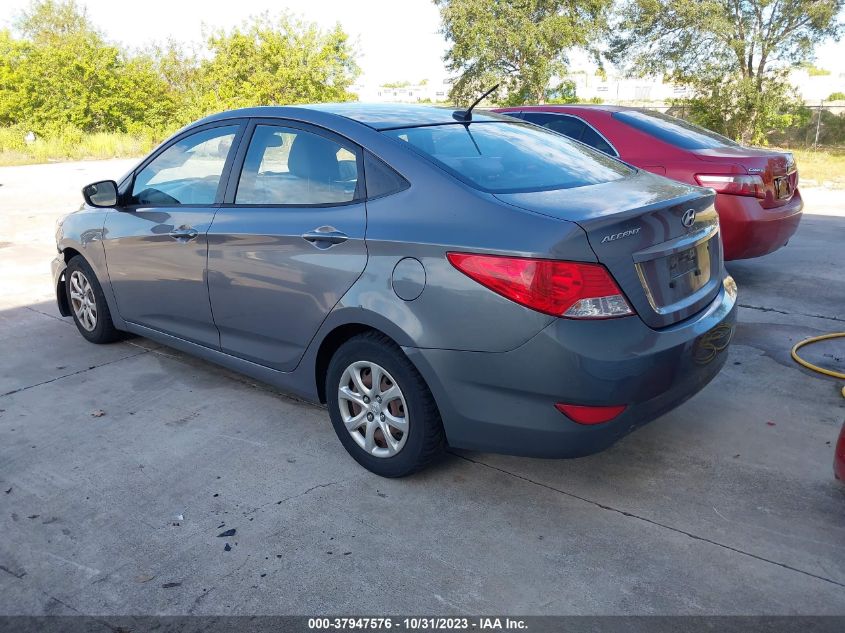 2014 Hyundai Accent Gls VIN: KMHCT4AE7EU720056 Lot: 37947576