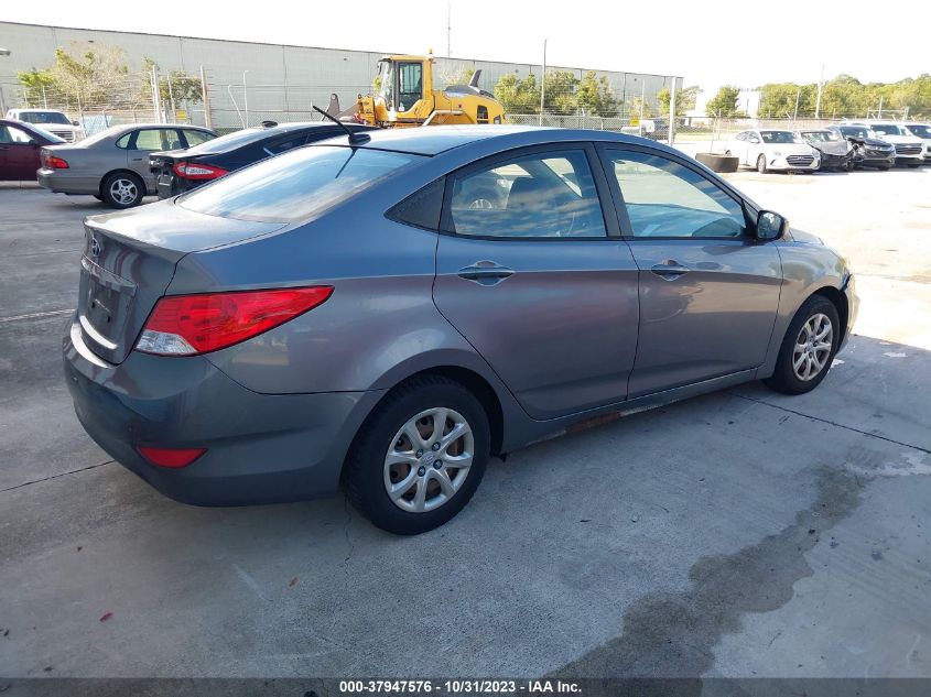 2014 Hyundai Accent Gls VIN: KMHCT4AE7EU720056 Lot: 37947576