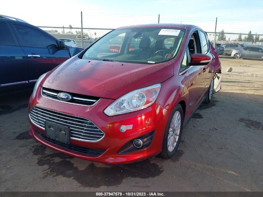 2015 Ford C-Max Energi Sel VIN: 1FADP5CUXFL124539 Lot: 37947579