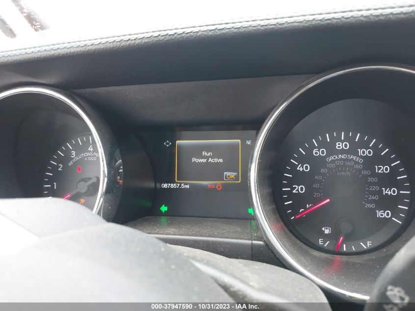 2015 Ford Mustang Gt Premium VIN: 1FA6P8CF5F5411433 Lot: 37947590