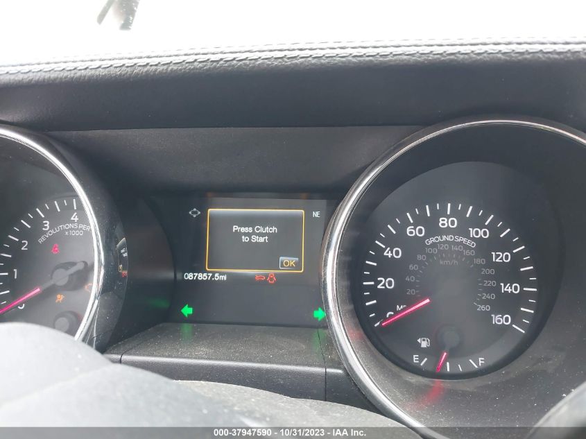 2015 Ford Mustang Gt Premium VIN: 1FA6P8CF5F5411433 Lot: 37947590