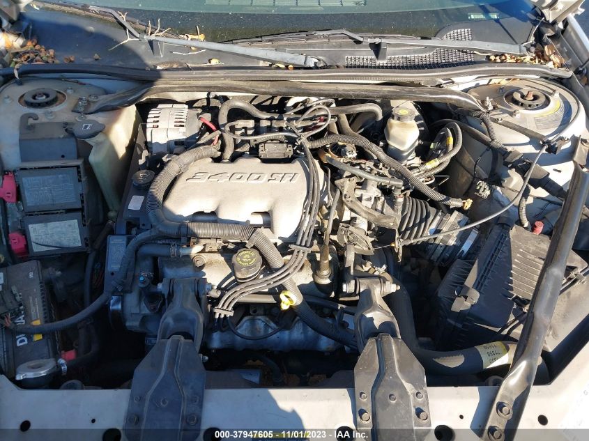 2002 Chevrolet Impala VIN: 2G1WF52EX29199316 Lot: 37947605