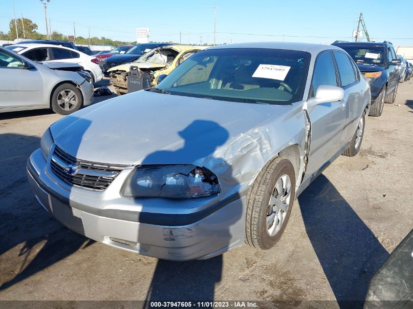 2002 Chevrolet Impala VIN: 2G1WF52EX29199316 Lot: 37947605