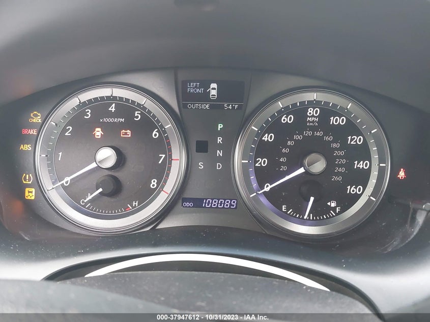 2012 Lexus Es 350 VIN: JTHBK1EG7C2507631 Lot: 37947612