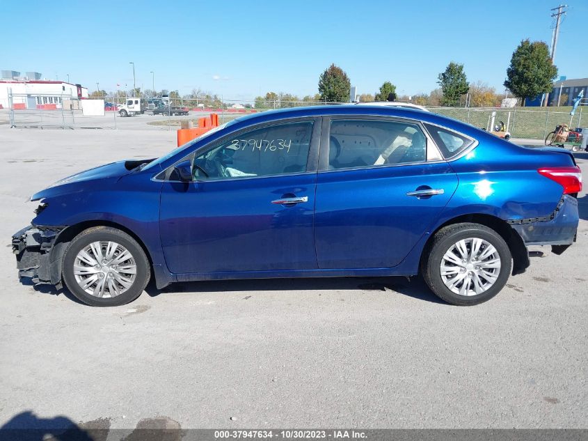 2019 Nissan Sentra S VIN: 3N1AB7AP5KY224136 Lot: 37947634