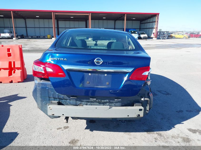 2019 Nissan Sentra S VIN: 3N1AB7AP5KY224136 Lot: 37947634