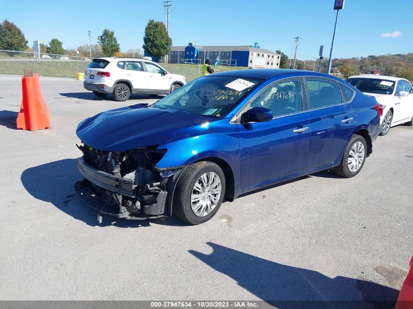 2019 Nissan Sentra S VIN: 3N1AB7AP5KY224136 Lot: 37947634