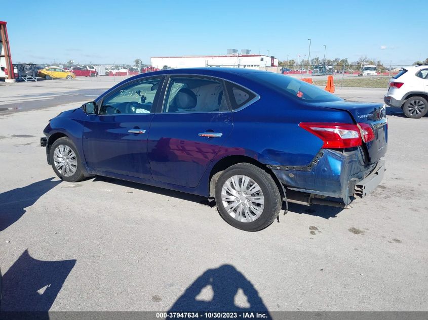 2019 Nissan Sentra S VIN: 3N1AB7AP5KY224136 Lot: 37947634