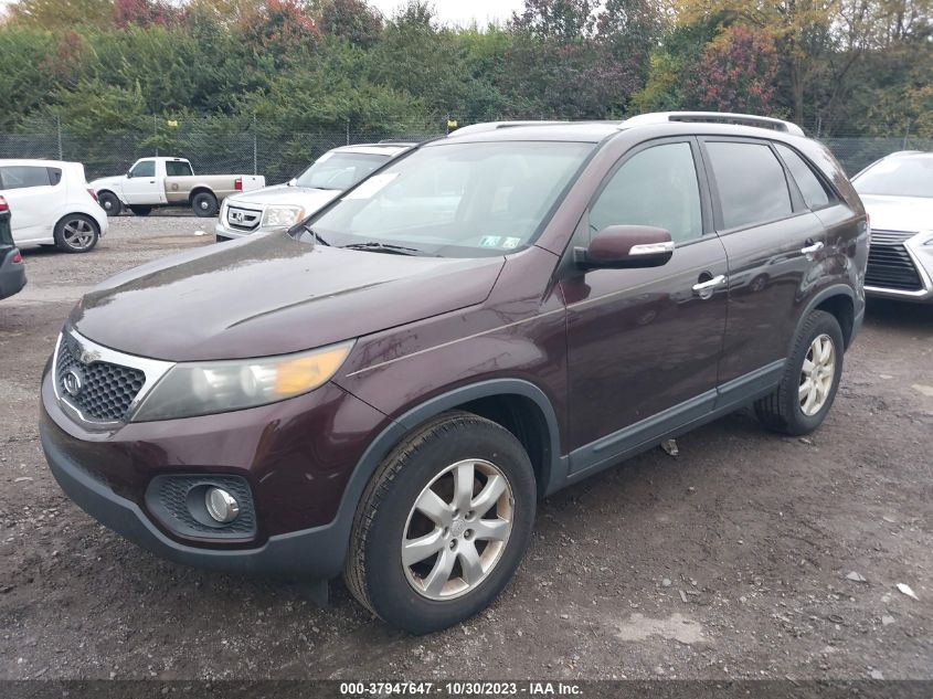 2011 Kia Sorento Lx VIN: 5XYKT4A1XBG167526 Lot: 37947647