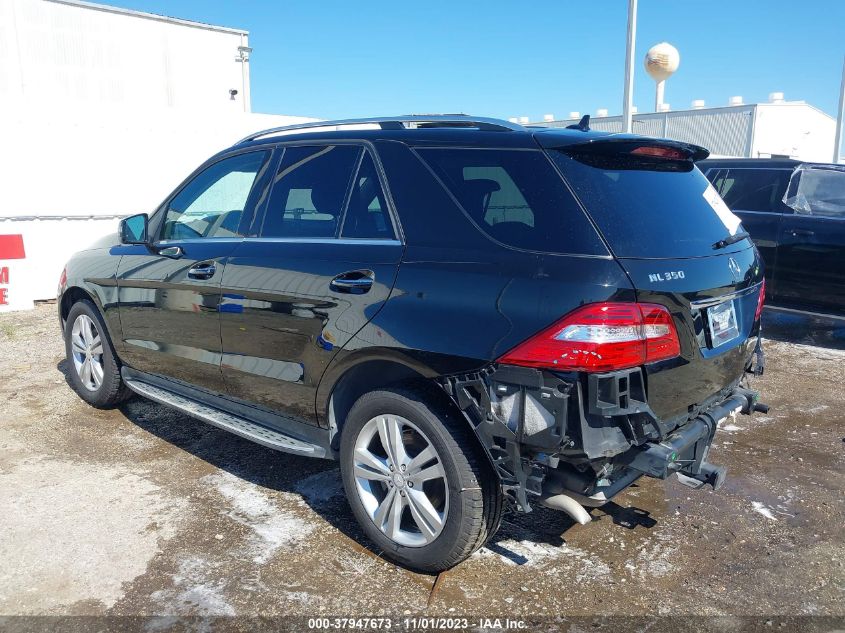 2014 Mercedes-Benz M-Class Ml 350 VIN: 4JGDA5JB3EA313066 Lot: 37947673