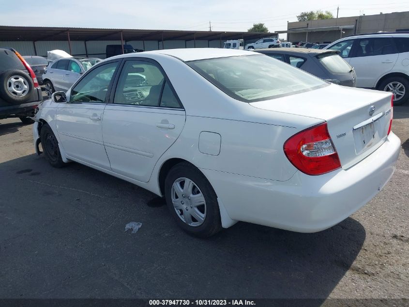 2003 Toyota Camry Le VIN: 4T1BE32K23U151862 Lot: 37947730