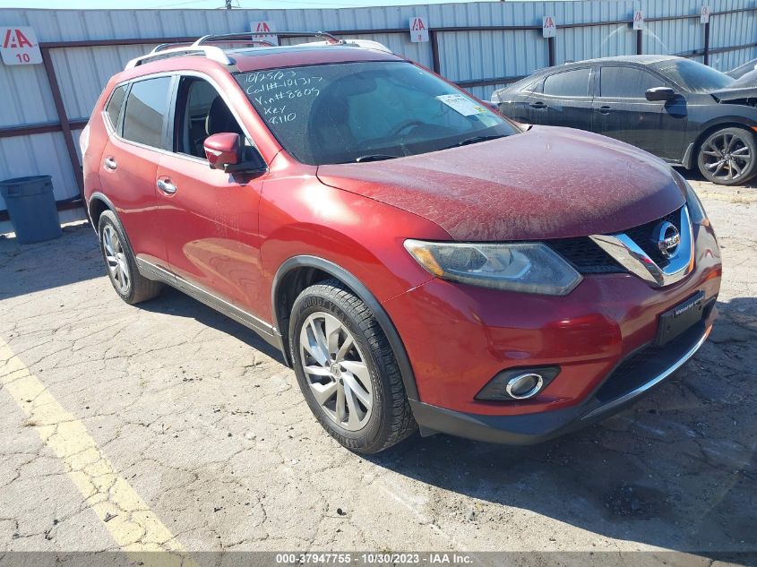 2014 Nissan Rogue Sl VIN: 5N1AT2MT2EC858809 Lot: 37947755