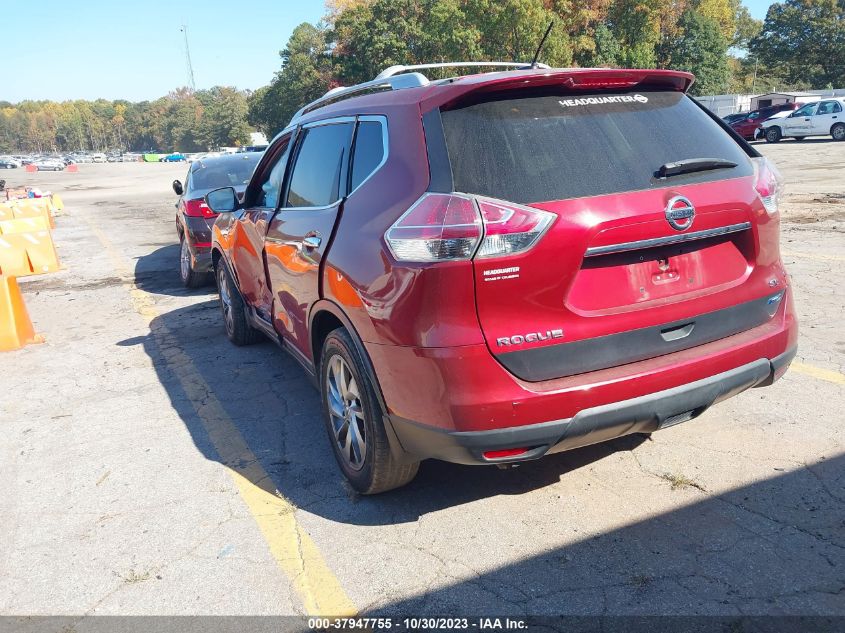 2014 Nissan Rogue Sl VIN: 5N1AT2MT2EC858809 Lot: 37947755