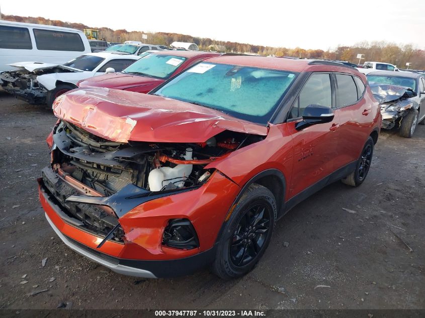 2021 Chevrolet Blazer Fwd 2Lt VIN: 3GNKBCRS0MS525056 Lot: 37947787