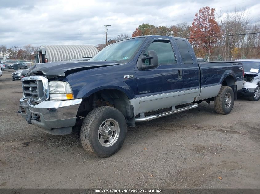 2002 Ford Super Duty F-350 Srw Xl/Xlt/Lariat VIN: 1FTSX31F12EC99786 Lot: 37947801