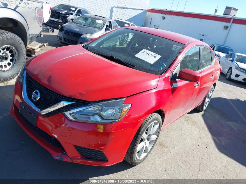 2017 Nissan Sentra Sv VIN: 3N1AB7AP1HL693181 Lot: 37947808