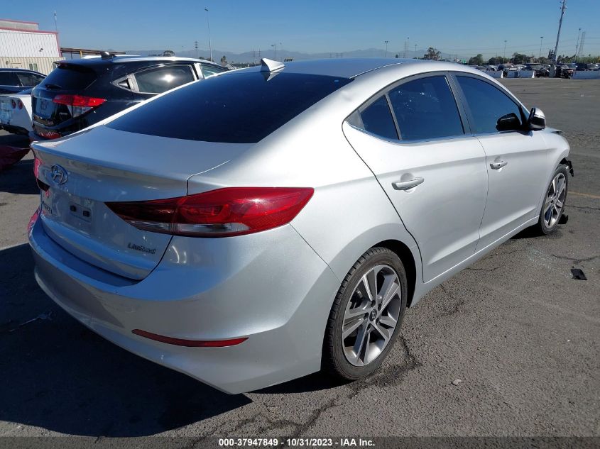 2018 Hyundai Elantra Limited VIN: 5NPD84LFXJH226858 Lot: 37947849