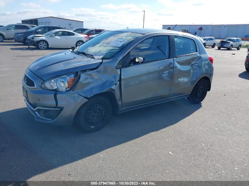 2017 Mitsubishi Mirage Es VIN: ML32A3HJ8HH014510 Lot: 37947865