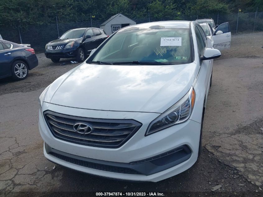 2017 Hyundai Sonata Sport VIN: 5NPE34AF1HH462833 Lot: 37947874