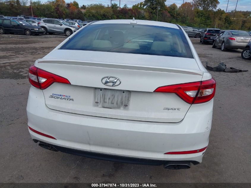 2017 Hyundai Sonata Sport VIN: 5NPE34AF1HH462833 Lot: 37947874