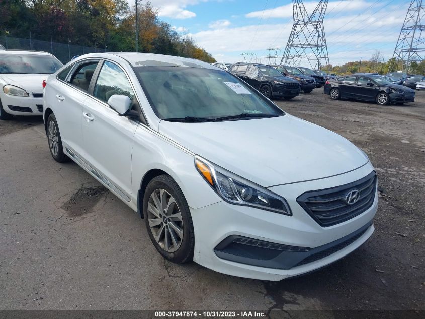 2017 Hyundai Sonata Sport VIN: 5NPE34AF1HH462833 Lot: 37947874