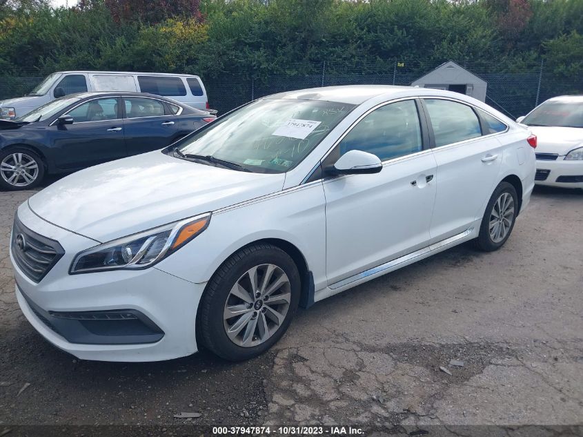 2017 Hyundai Sonata Sport VIN: 5NPE34AF1HH462833 Lot: 37947874