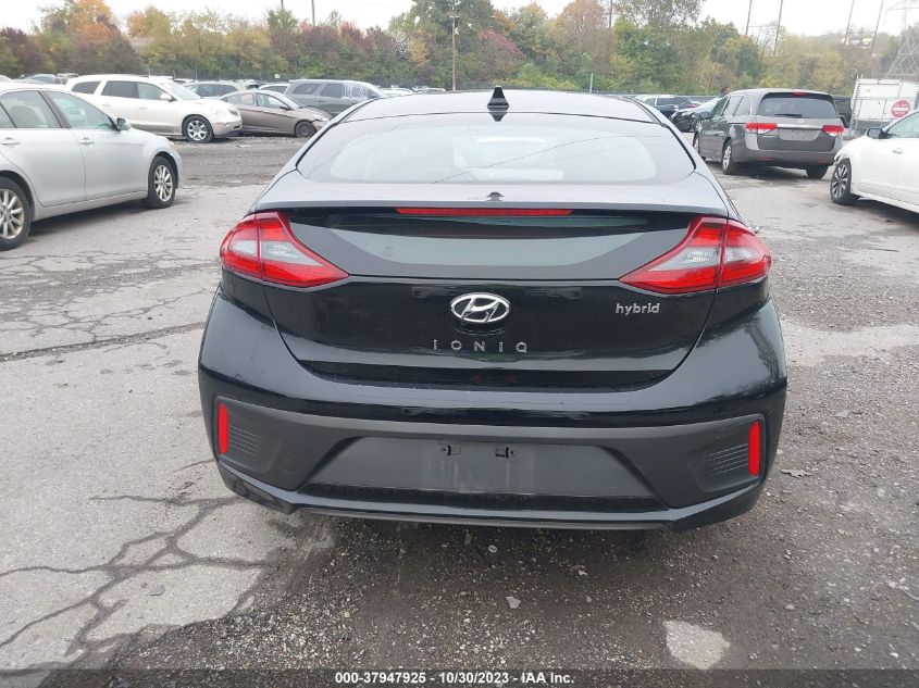 2018 Hyundai Ioniq Hybrid Sel VIN: KMHC75LC2JU091189 Lot: 37947925