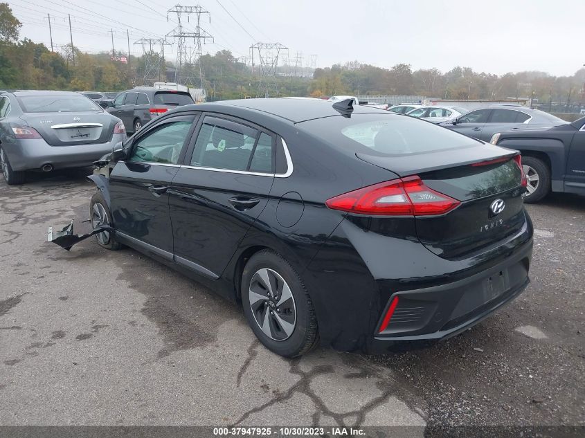 2018 Hyundai Ioniq Hybrid Sel VIN: KMHC75LC2JU091189 Lot: 37947925