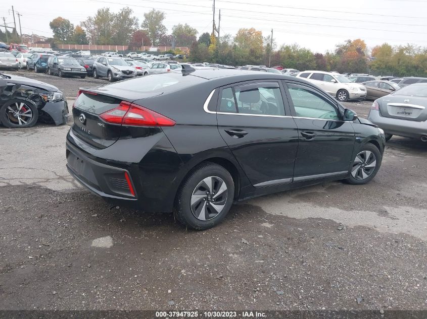 2018 Hyundai Ioniq Hybrid Sel VIN: KMHC75LC2JU091189 Lot: 37947925