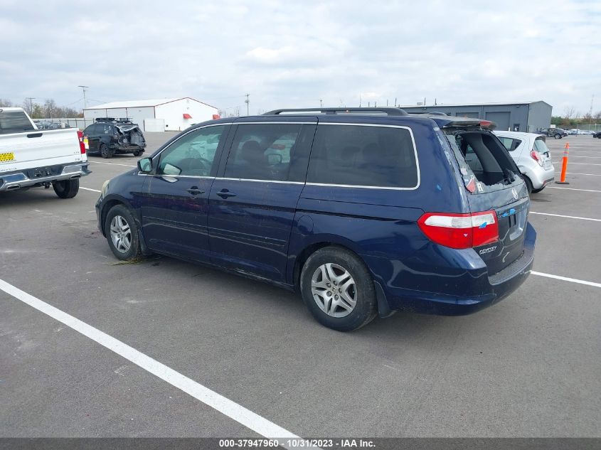 2006 Honda Odyssey Ex-L VIN: 5FNRL38776B121152 Lot: 37947960