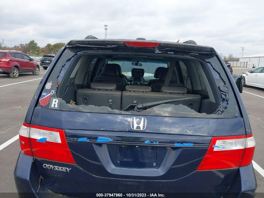 2006 Honda Odyssey Ex-L VIN: 5FNRL38776B121152 Lot: 37947960