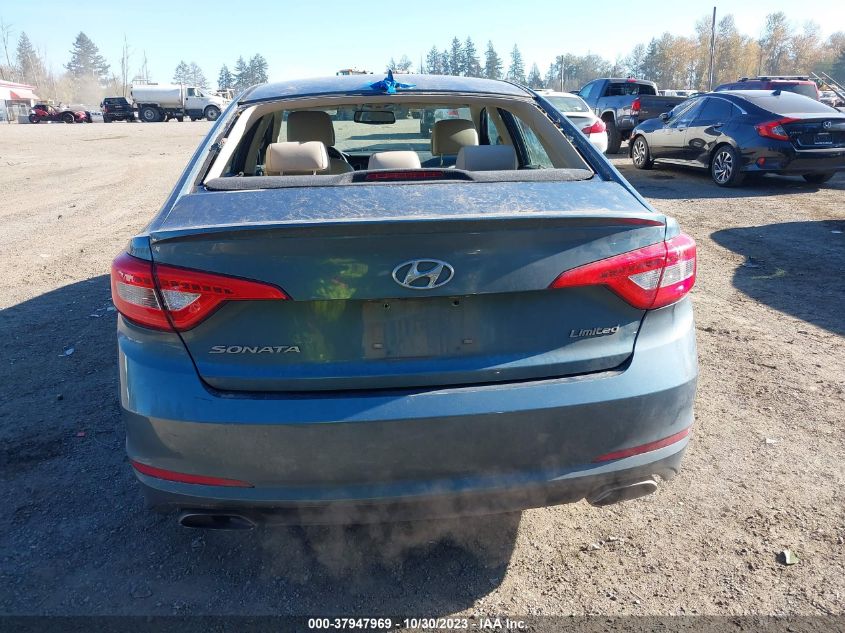 2017 Hyundai Sonata Limited VIN: 5NPE34AF0HH475394 Lot: 37947969