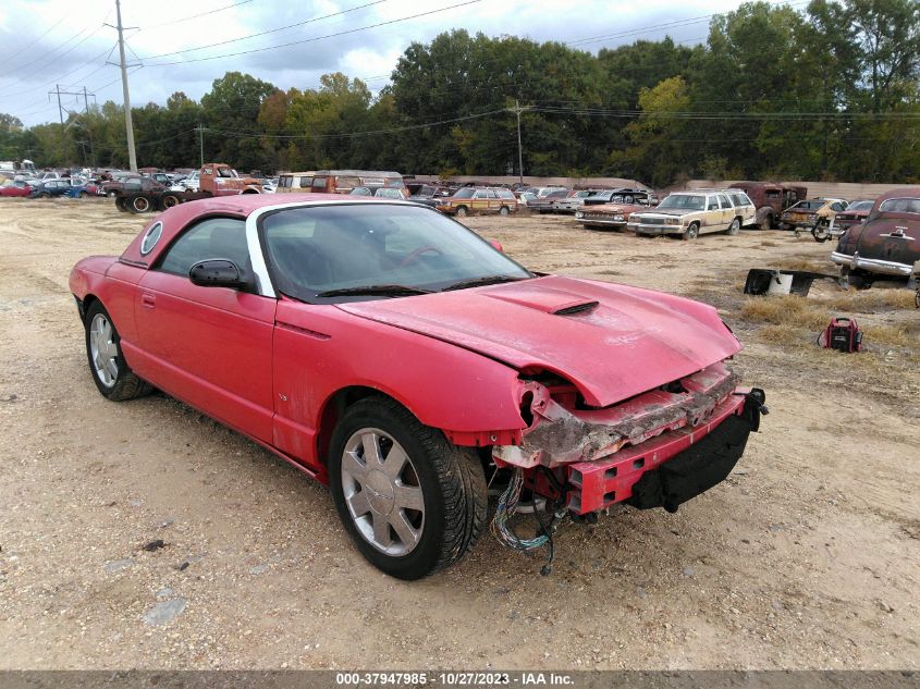 2002 Ford Thunderbird W VIN: 1FAHP60A72Y114615 Lot: 37947985