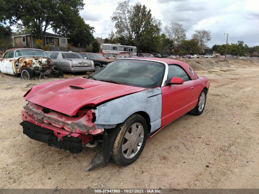 2002 Ford Thunderbird W VIN: 1FAHP60A72Y114615 Lot: 37947985