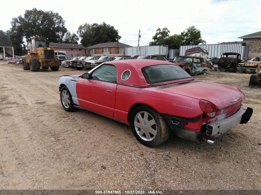 2002 Ford Thunderbird W VIN: 1FAHP60A72Y114615 Lot: 37947985