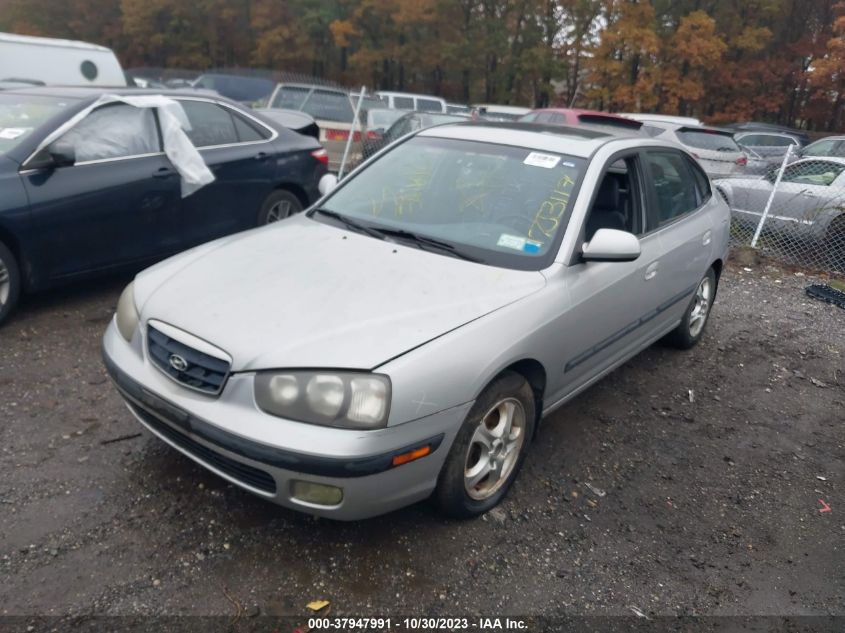 2001 Hyundai Elantra Gt VIN: KMHDN55D51U038518 Lot: 37947991