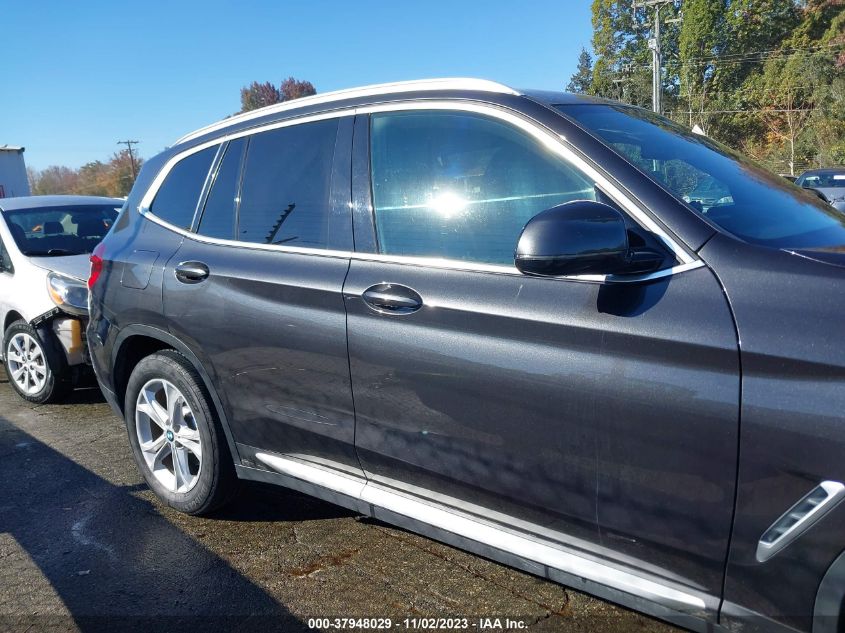 2019 BMW X3 xDrive30I VIN: 5UXTR9C55KLE14523 Lot: 37948029